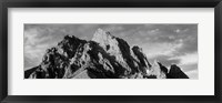 Framed Grand Teton Park, Wyoming (black & white)