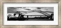 Framed Sydney Harbour Bridge At Sunset, Sydney, Australia