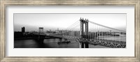 Framed Manhattan Bridge, NYC, NY