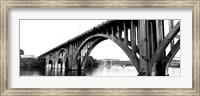 Framed Henley Street Bridge, Tennessee River, Knoxville, Tennessee