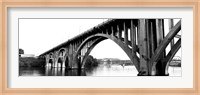 Framed Henley Street Bridge, Tennessee River, Knoxville, Tennessee