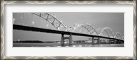 Framed Bridge over a river, Centennial Bridge, Davenport, Iowa