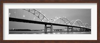 Framed Bridge over a river, Centennial Bridge, Davenport, Iowa
