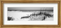 Framed Fence on the beach, Alabama, Gulf of Mexico