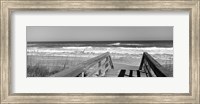 Framed Playlinda Beach, Canaveral National Seashore, Titusville, Florida