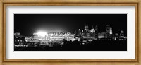 Framed Heinz Field, Three Rivers Stadium, Pittsburgh, Pennsylvania