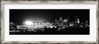 Framed Heinz Field, Three Rivers Stadium, Pittsburgh, Pennsylvania