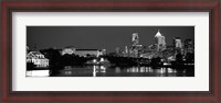 Framed Philadelphia, Pennsylvania (black & white)