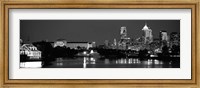 Framed Philadelphia, Pennsylvania (black & white)