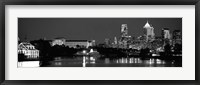 Framed Philadelphia, Pennsylvania (black & white)