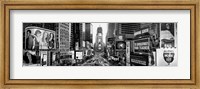 Framed Dusk, Times Square, NYC, NY