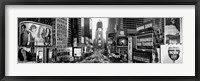 Framed Dusk, Times Square, NYC, NY