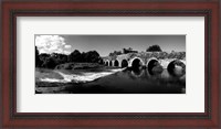 Framed Thirteen Arch Bridge over the River Funshion, Glanworth, Ireland