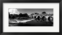 Framed Thirteen Arch Bridge over the River Funshion, Glanworth, Ireland