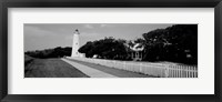Framed Ocracoke Lighthouse, Ocracoke Island, North Carolina