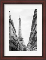 Framed Eiffel Glimpse