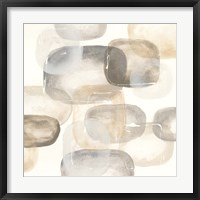 Neutral Stones IV Framed Print