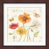 Framed Painted Poppies II