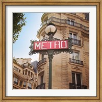 Framed Paris Moments VII