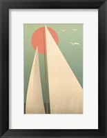 Sails III Framed Print
