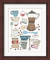 Framed Coffee Chart I