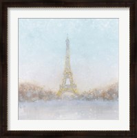 Framed Eiffel Romance no Couple Turquoise