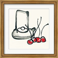 Framed Tea and Cherries