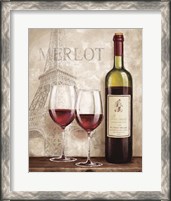 Framed Wine in Paris III