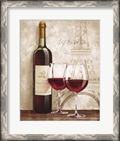 Framed Wine in Paris IV