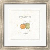 Framed Harvest Cuties I