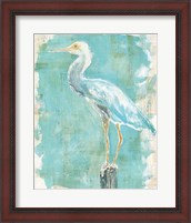 Framed Coastal Egret II