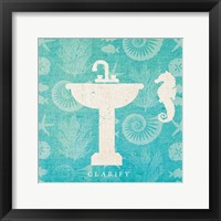 Pacific Bath II Framed Print