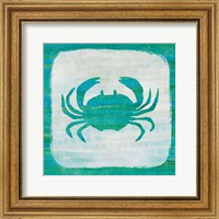 Framed Ahoy V Blue Green