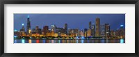 Framed Chicago Skyline