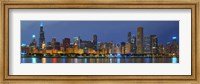 Framed Chicago Skyline