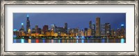 Framed Chicago Skyline