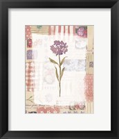 Framed Purple Flower 1