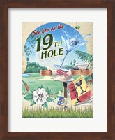 Framed 19th Hole