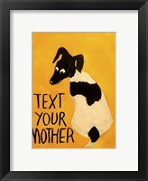 Framed Text You're Mother