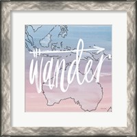 Framed World Traveler Wander