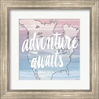 Framed World Traveler Adventure Awaits