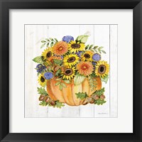 Autumn Days III Gold Framed Print