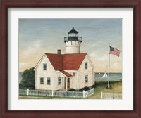 Framed Lighthouse Keepers Home