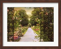 Framed Rose Garden Gate