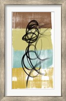 Framed Dancing Swirl II
