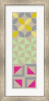 Framed Elementary Tile Panel I