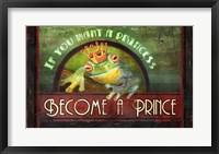 Framed Frog Prince