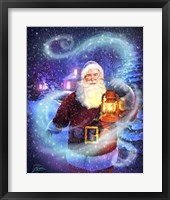 Framed Santa's Coming To Town