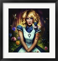 Framed Alice in Wonderland