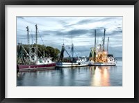 Framed Shrimping Fleet